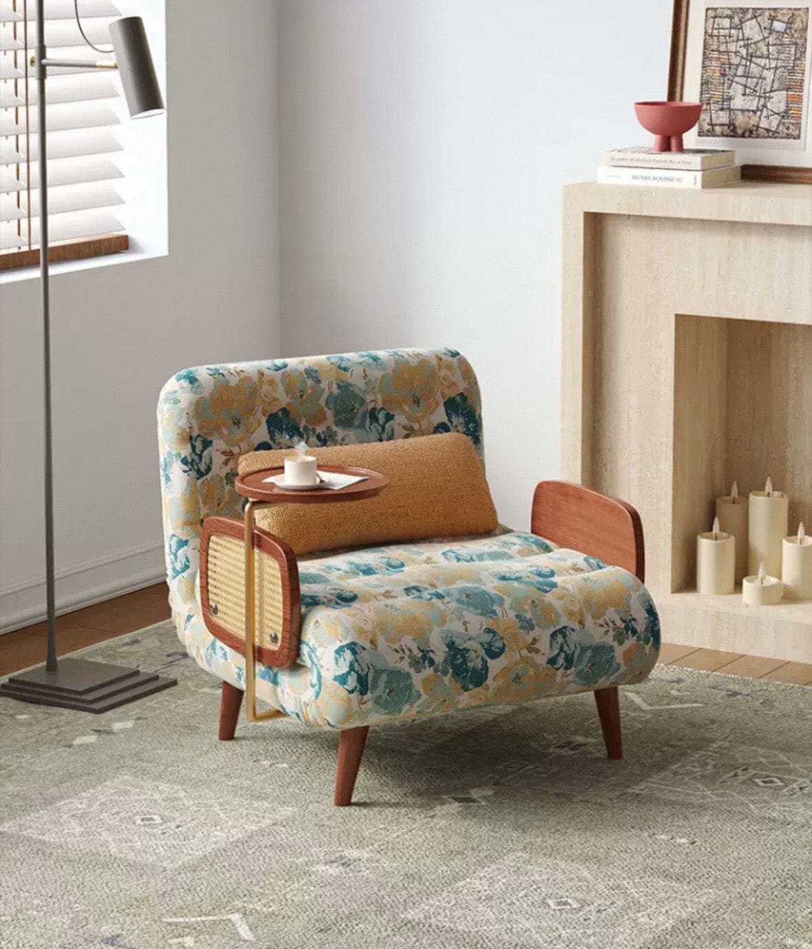 Home Atelier Noelle Foldable Sofa Bed with Coffee Table