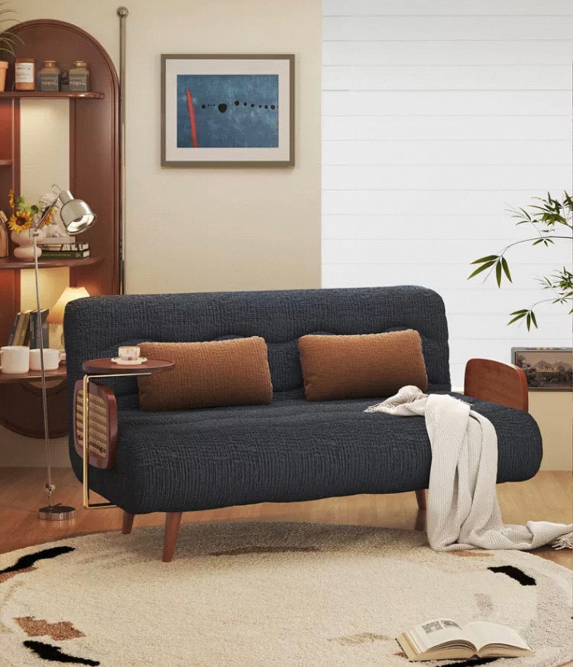 Home Atelier Noelle Foldable Sofa Bed with Coffee Table