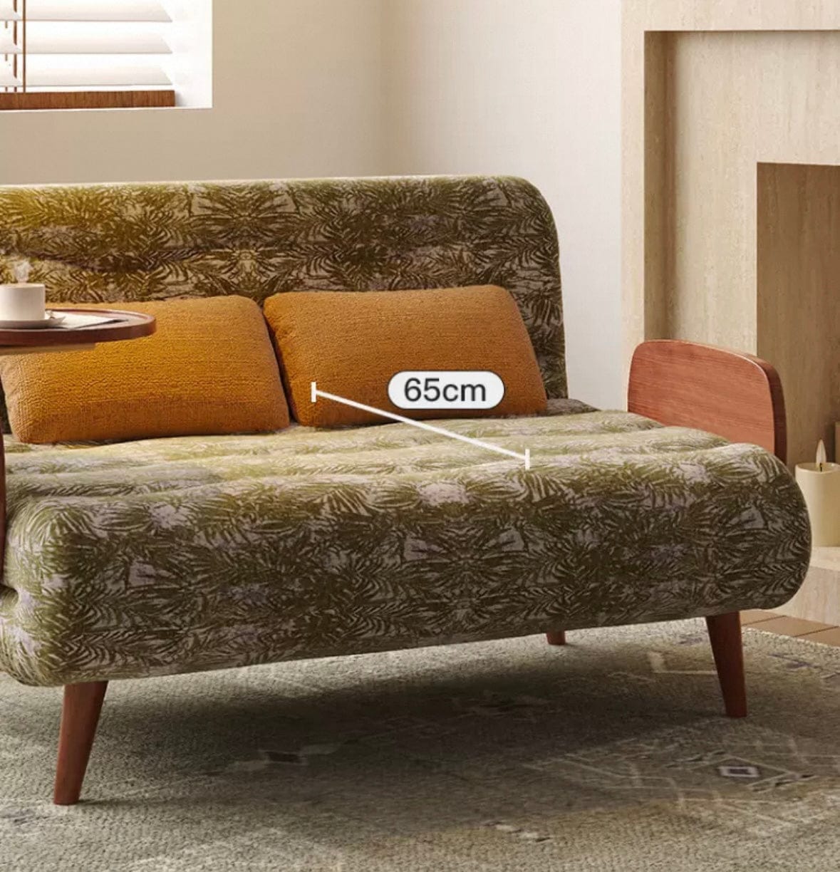 Home Atelier Noelle Foldable Sofa Bed with Coffee Table