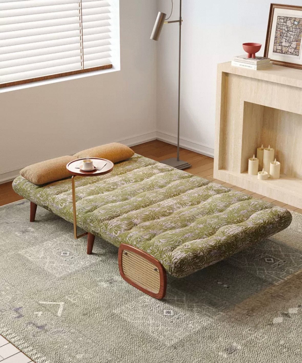 Home Atelier Noelle Foldable Sofa Bed with Coffee Table