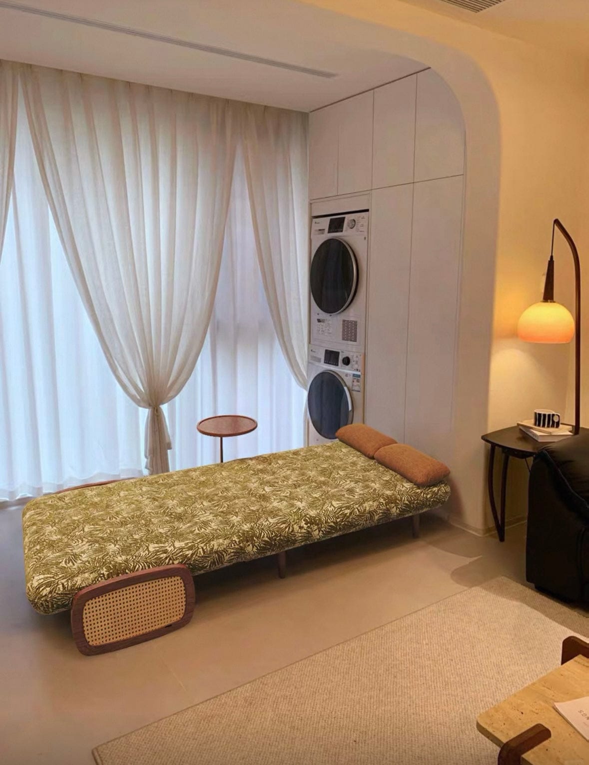 Home Atelier Noelle Foldable Sofa Bed with Coffee Table