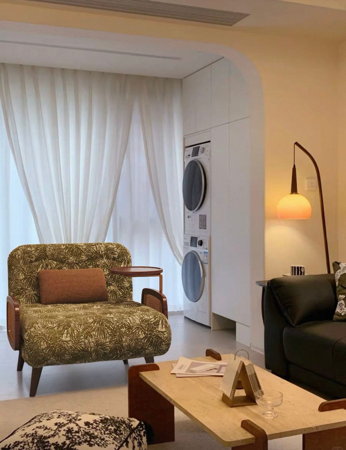 Home Atelier Noelle Foldable Sofa Bed with Coffee Table