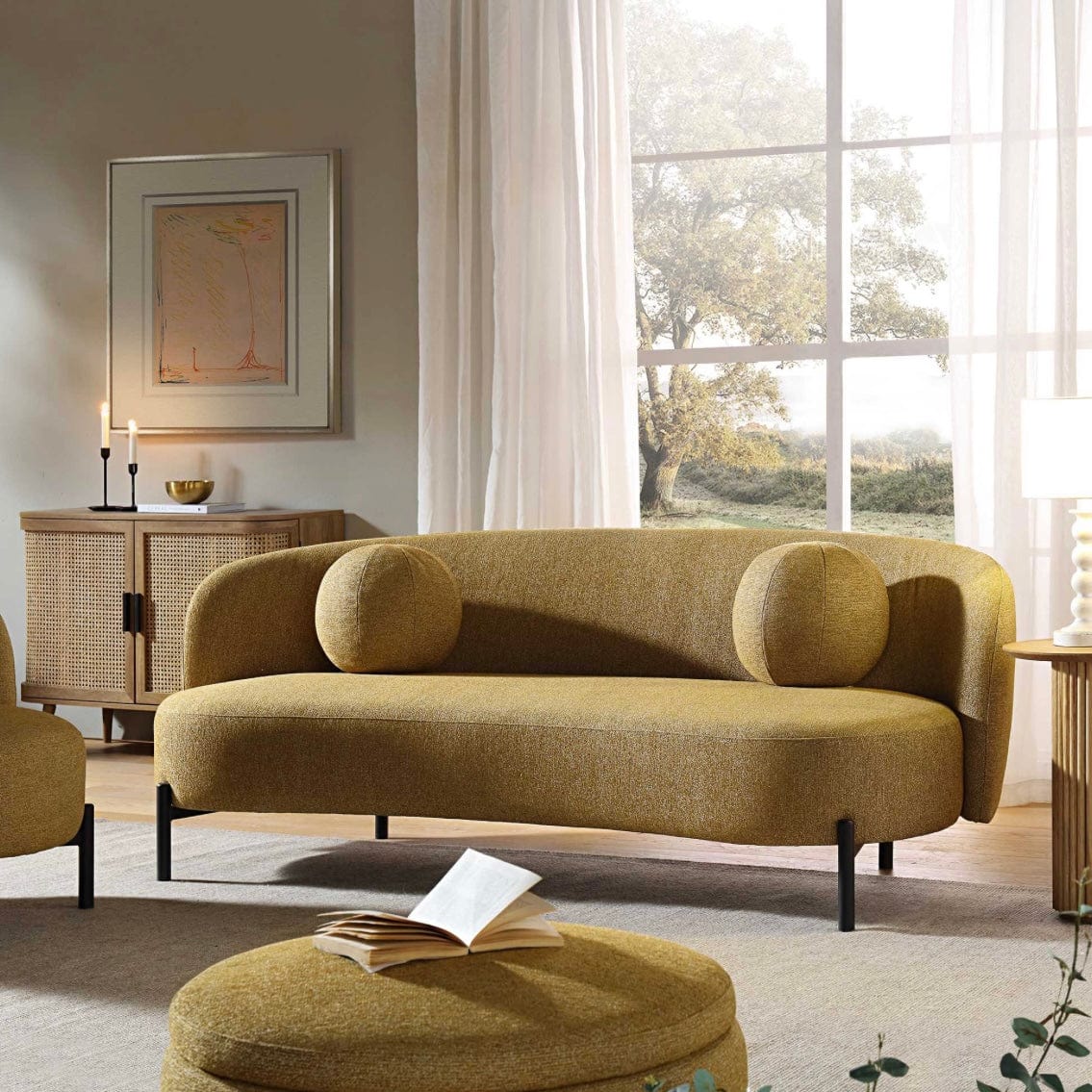 Home Atelier Noman Curve Sofa