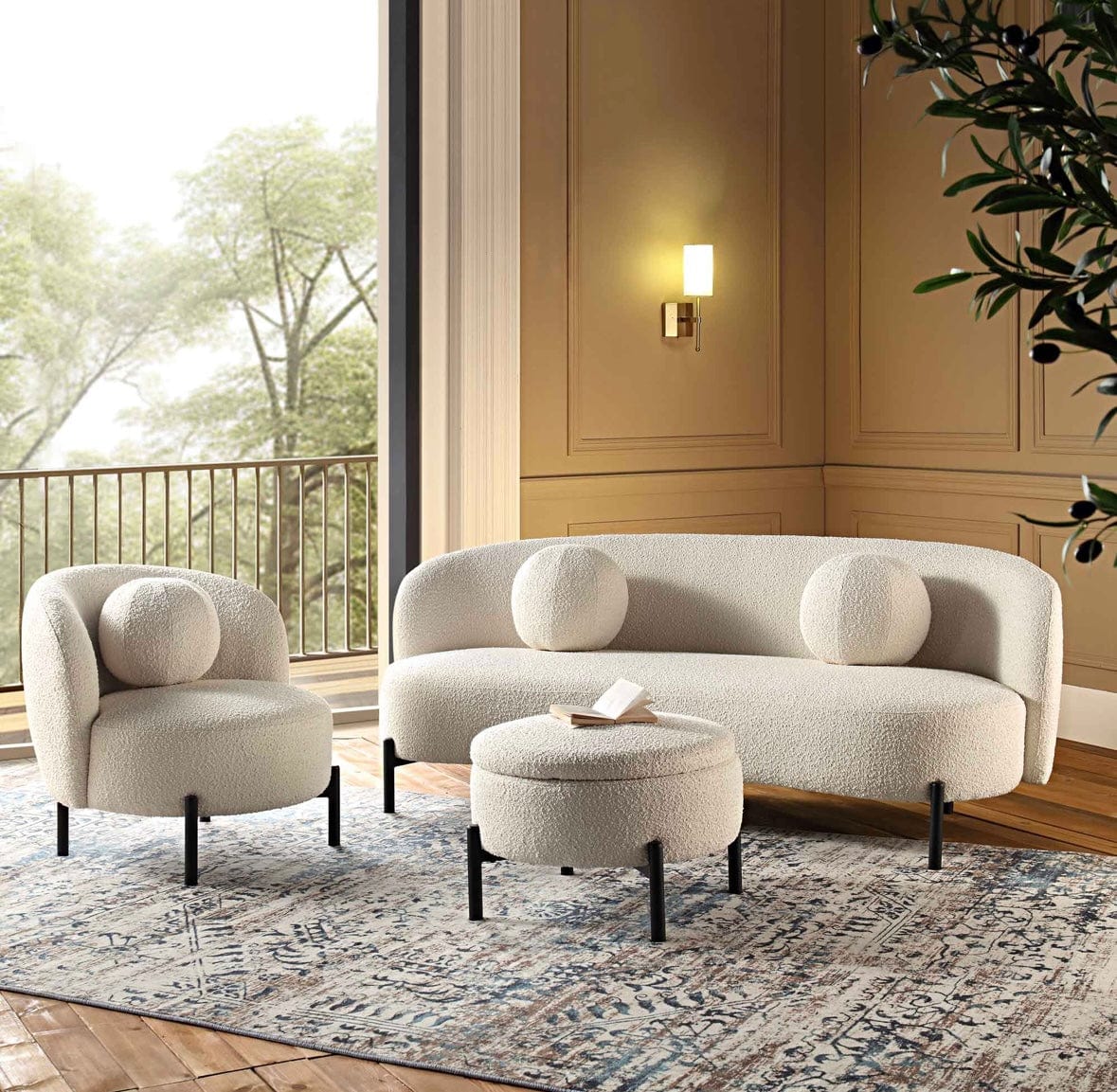 Home Atelier Noman Curve Sofa