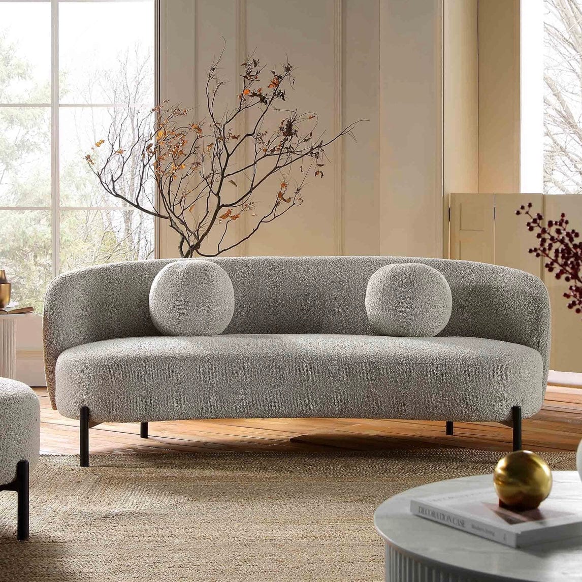 Home Atelier Noman Curve Sofa