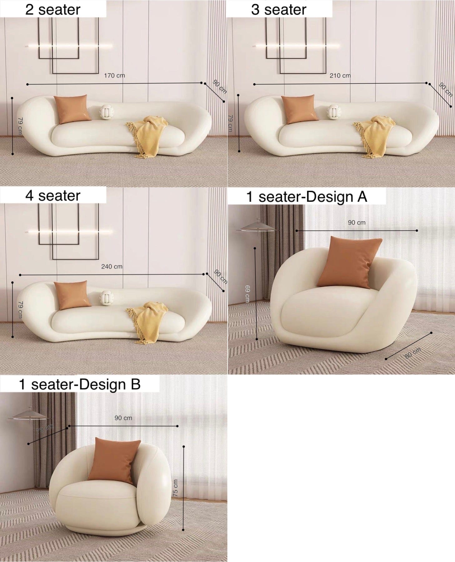 Home Atelier Nomi Curve Sofa