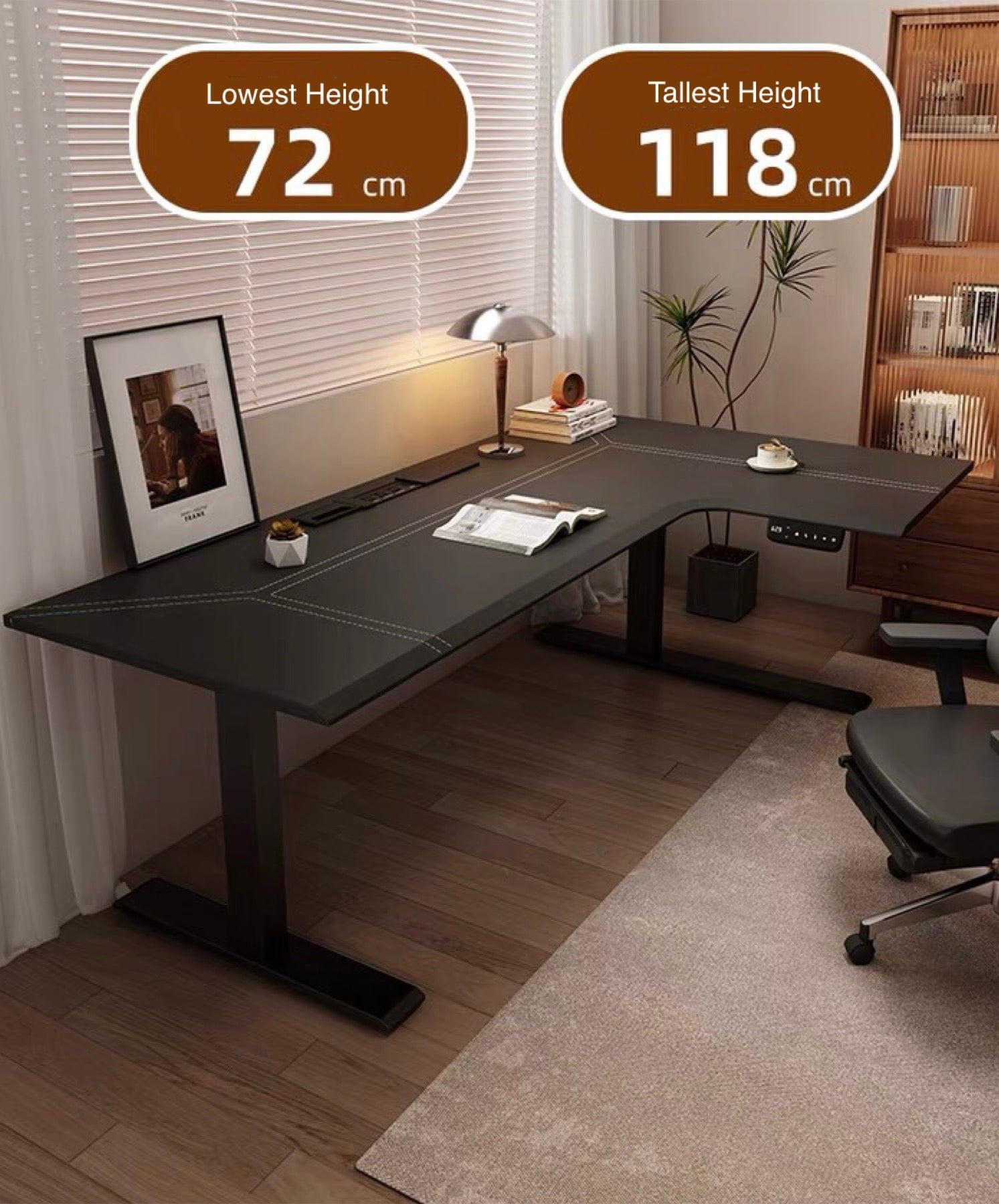 Home Atelier Oracle Extendable Study Table