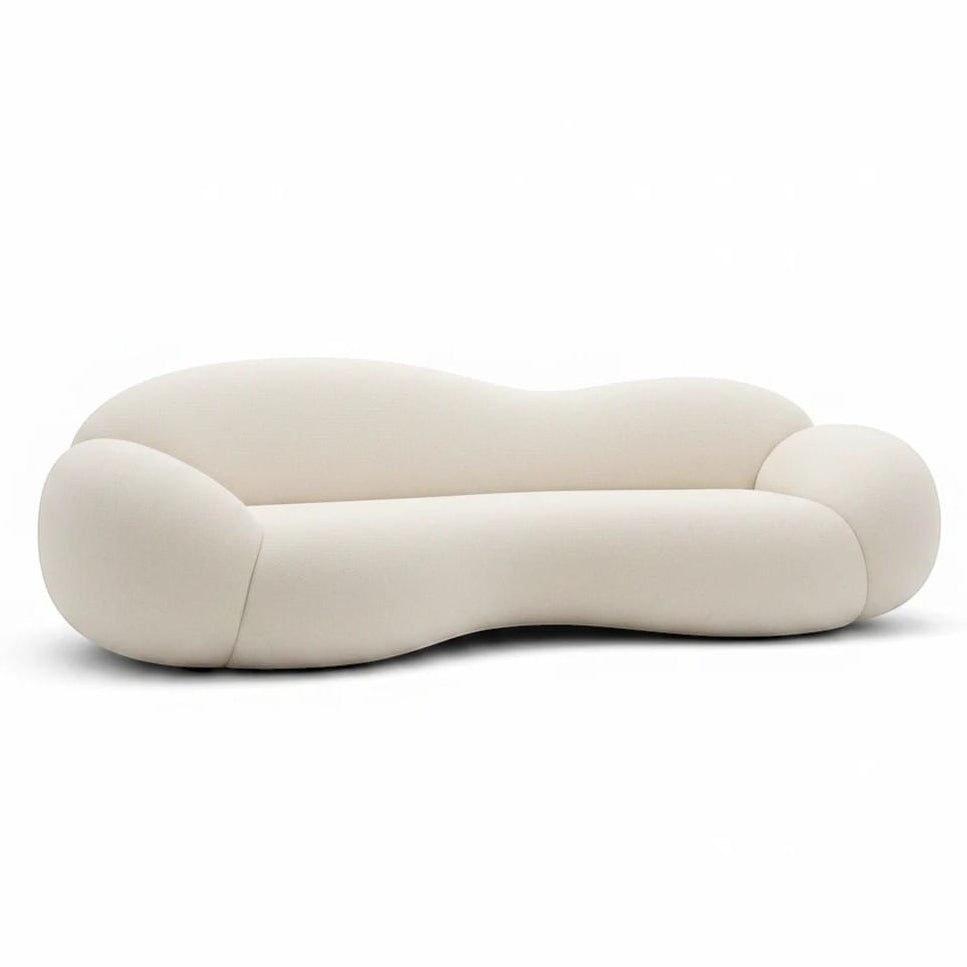 Home Atelier Organic Sculptural Curved Living Room Sofa