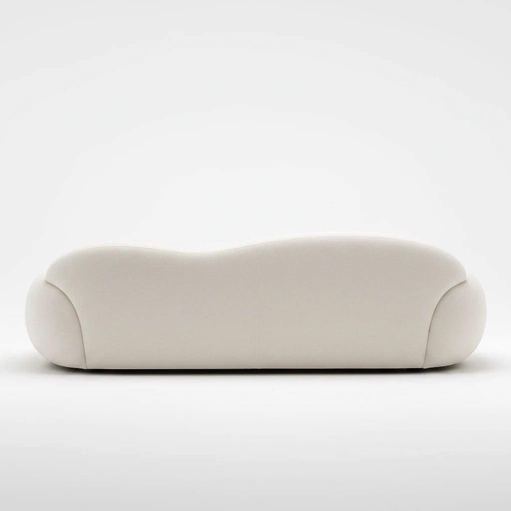 Home Atelier Organic Sculptural Curved Living Room Sofa