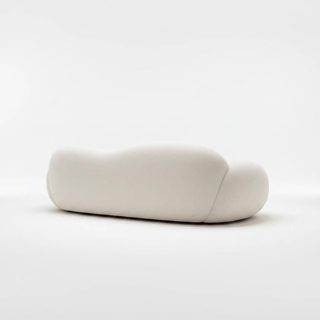 Home Atelier Organic Sculptural Curved Living Room Sofa