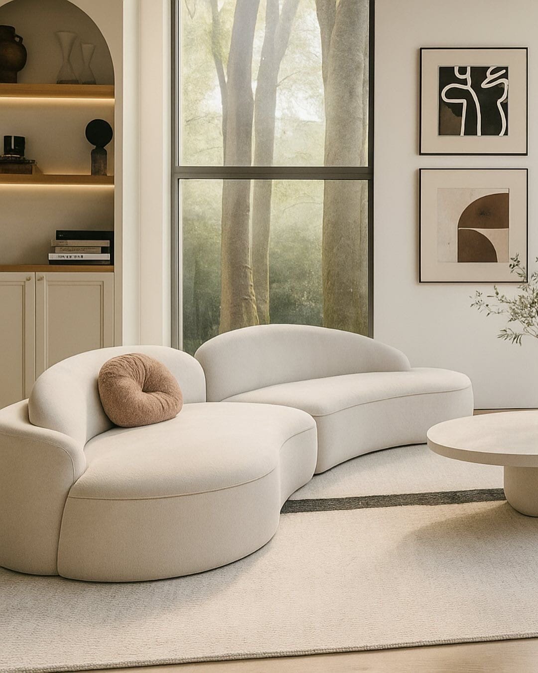 Home Atelier Orielis Performance Boucle Curve Sofa (Copy 2)