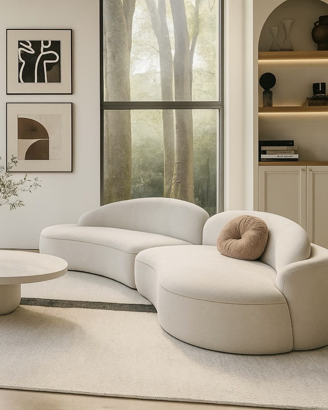 Home Atelier Orielis Performance Boucle Curve Sofa (Copy 2)