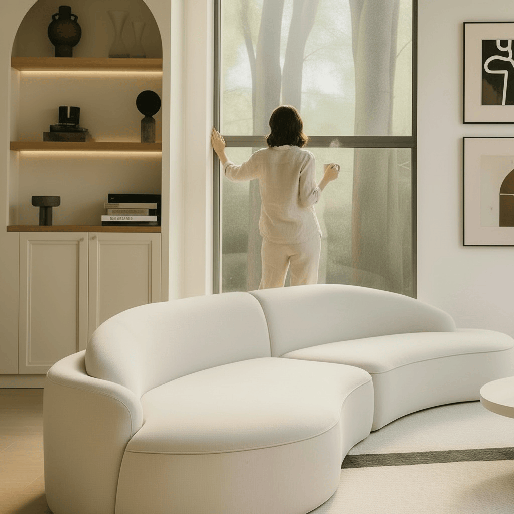 Home Atelier Orielis Performance Boucle Curve Sofa (Copy 2)