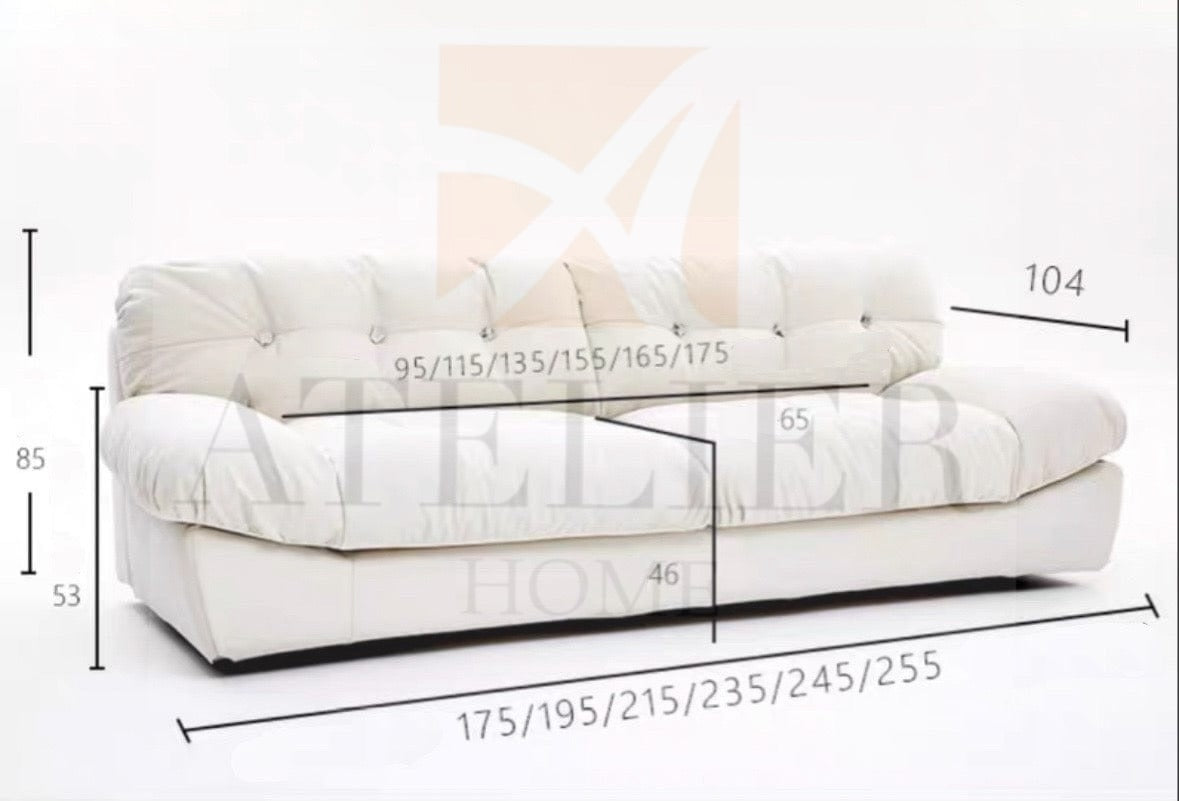 Home Atelier Orion Foldable Sofa Bed with Mattress