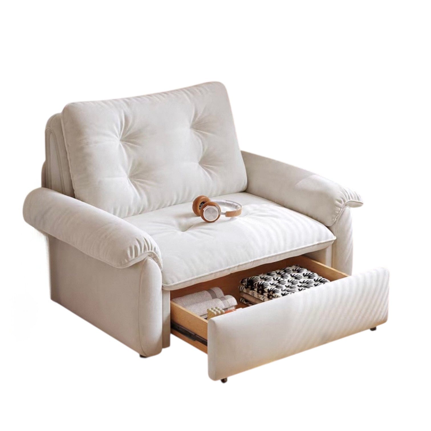 Home Atelier Oris Scratch Resistant Electric Extendable Sofa Bed with Storage