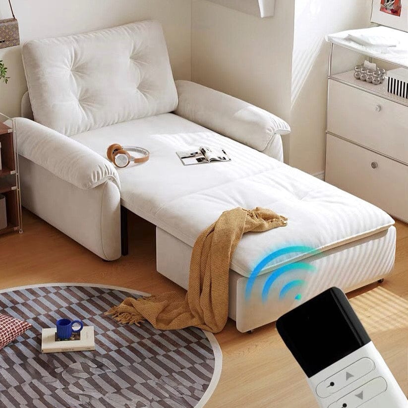 Home Atelier Oris Scratch Resistant Electric Extendable Sofa Bed with Storage