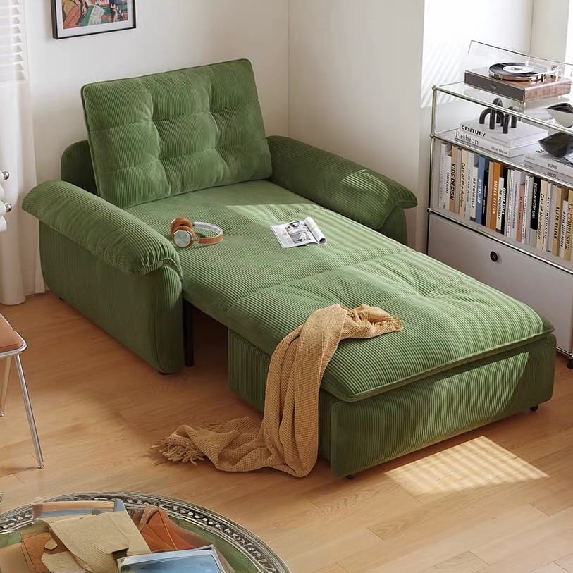 Home Atelier Oris Scratch Resistant Electric Extendable Sofa Bed with Storage