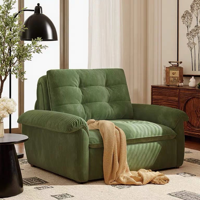 Home Atelier Oris Scratch Resistant Electric Extendable Sofa Bed with Storage