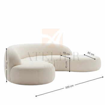 Home Atelier Oska Curve Sofa