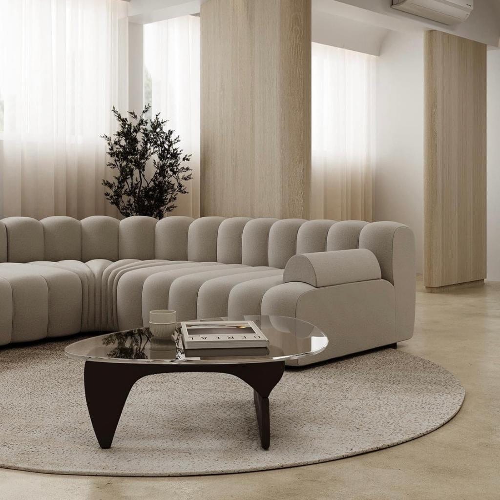 Home Atelier Osria Sectional Curve Sofa