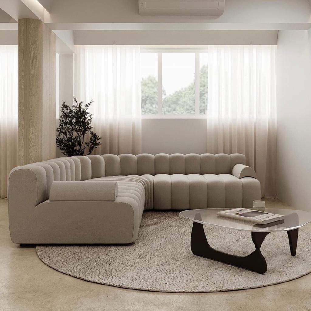 Home Atelier Osria Sectional Curve Sofa