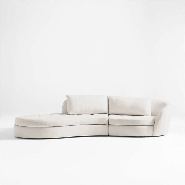 Home Atelier Owen Boucle Curve Sofa