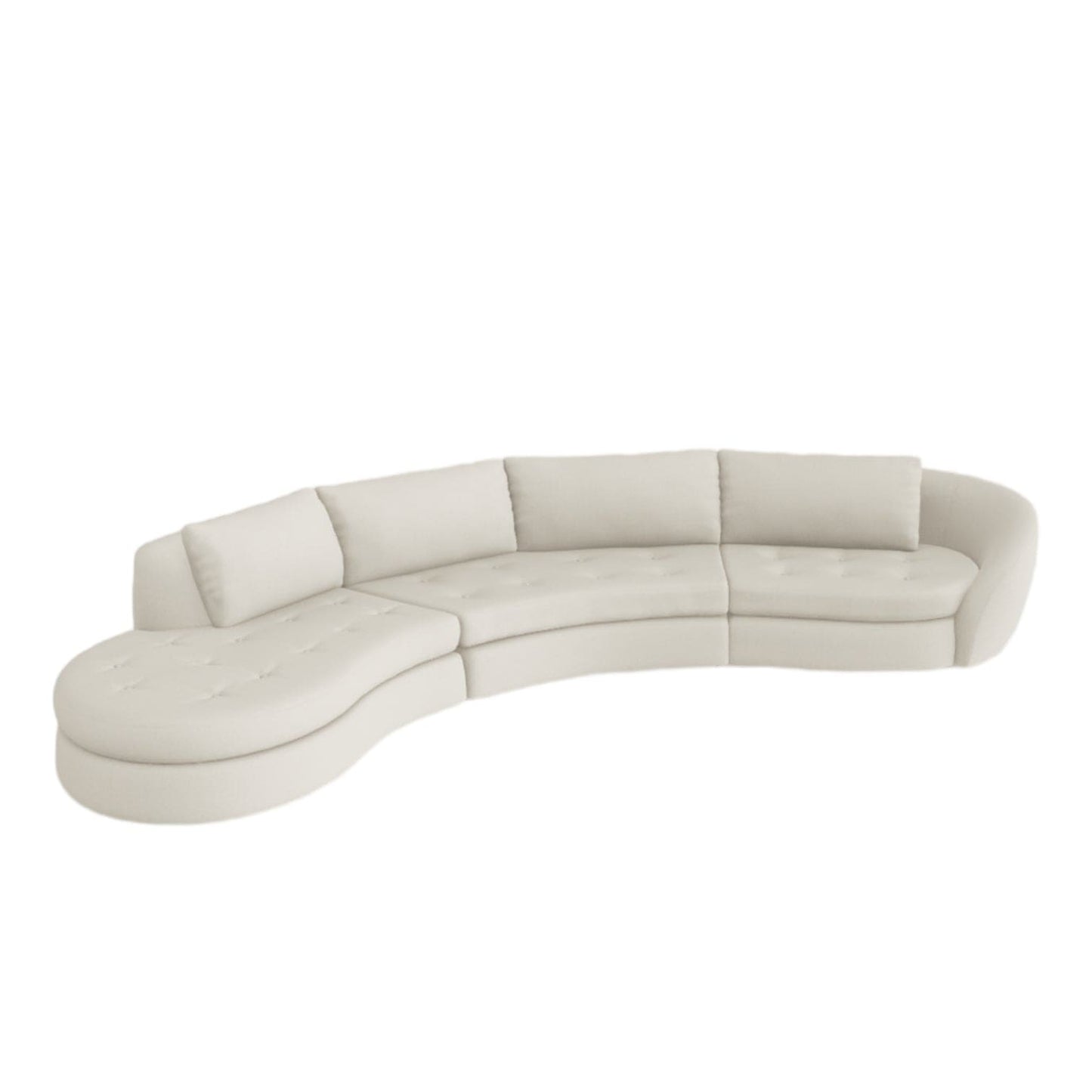 Home Atelier Owen Boucle Curve Sofa