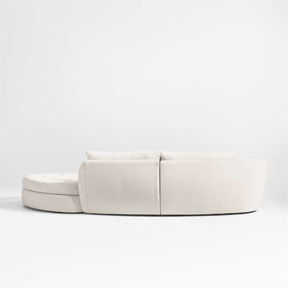 Home Atelier Owen Boucle Curve Sofa