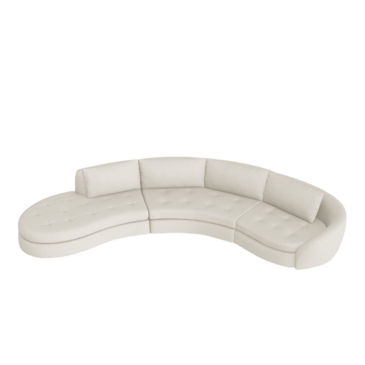 Home Atelier Owen Boucle Curve Sofa