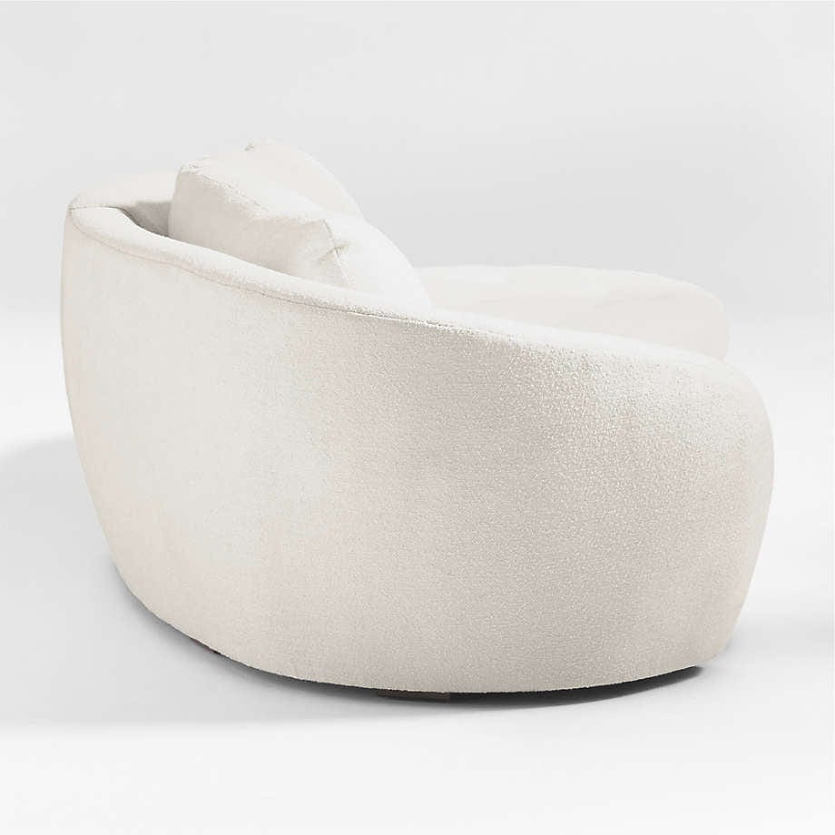 Home Atelier Owen Boucle Curve Sofa