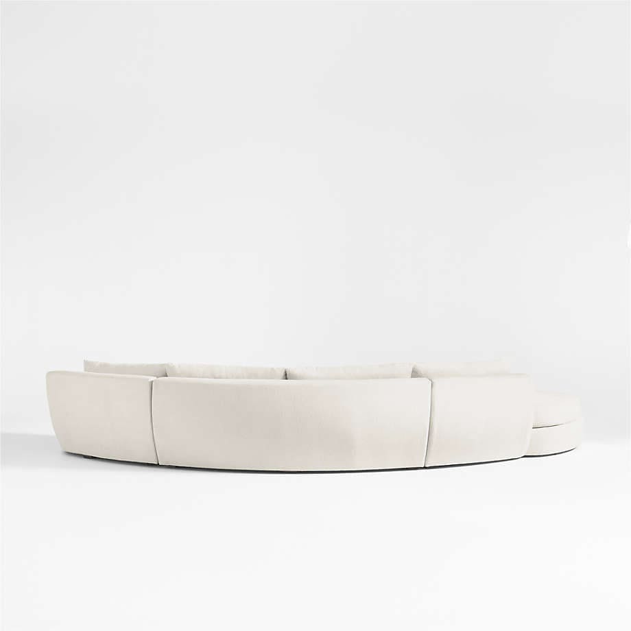 Home Atelier Owen Boucle Curve Sofa