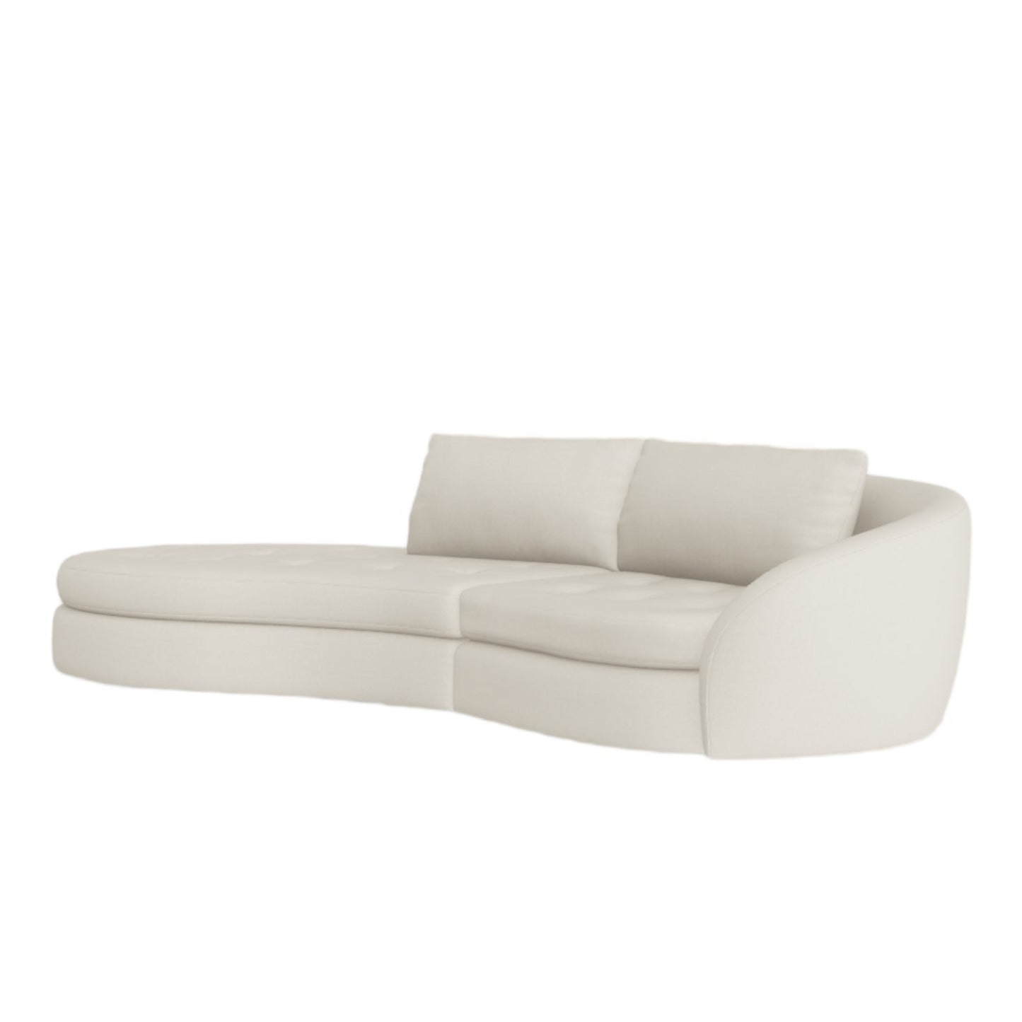 Home Atelier Owen Boucle Curve Sofa