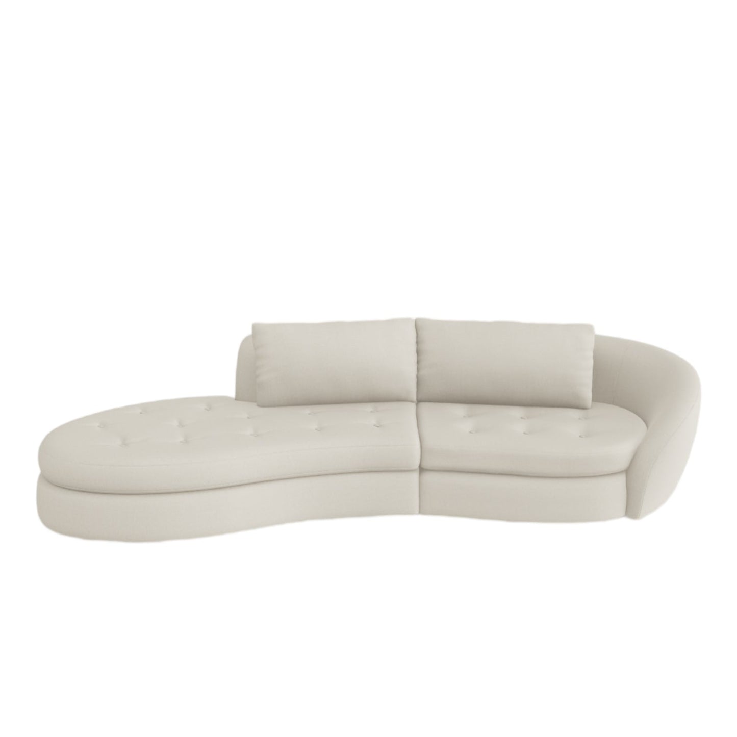 Home Atelier Owen Boucle Curve Sofa