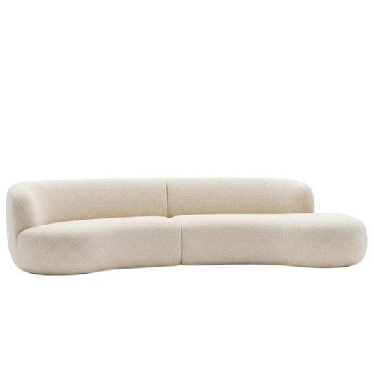Home Atelier Pana Performance Boucle Sectional Curve Sofa