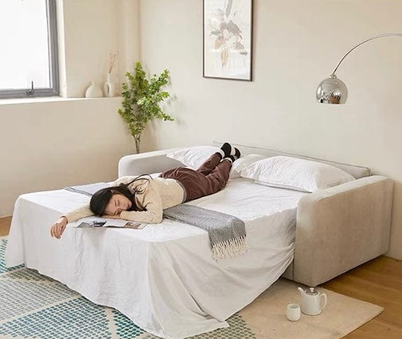 Home Atelier Pence Foldable Sofa Bed with Mattress