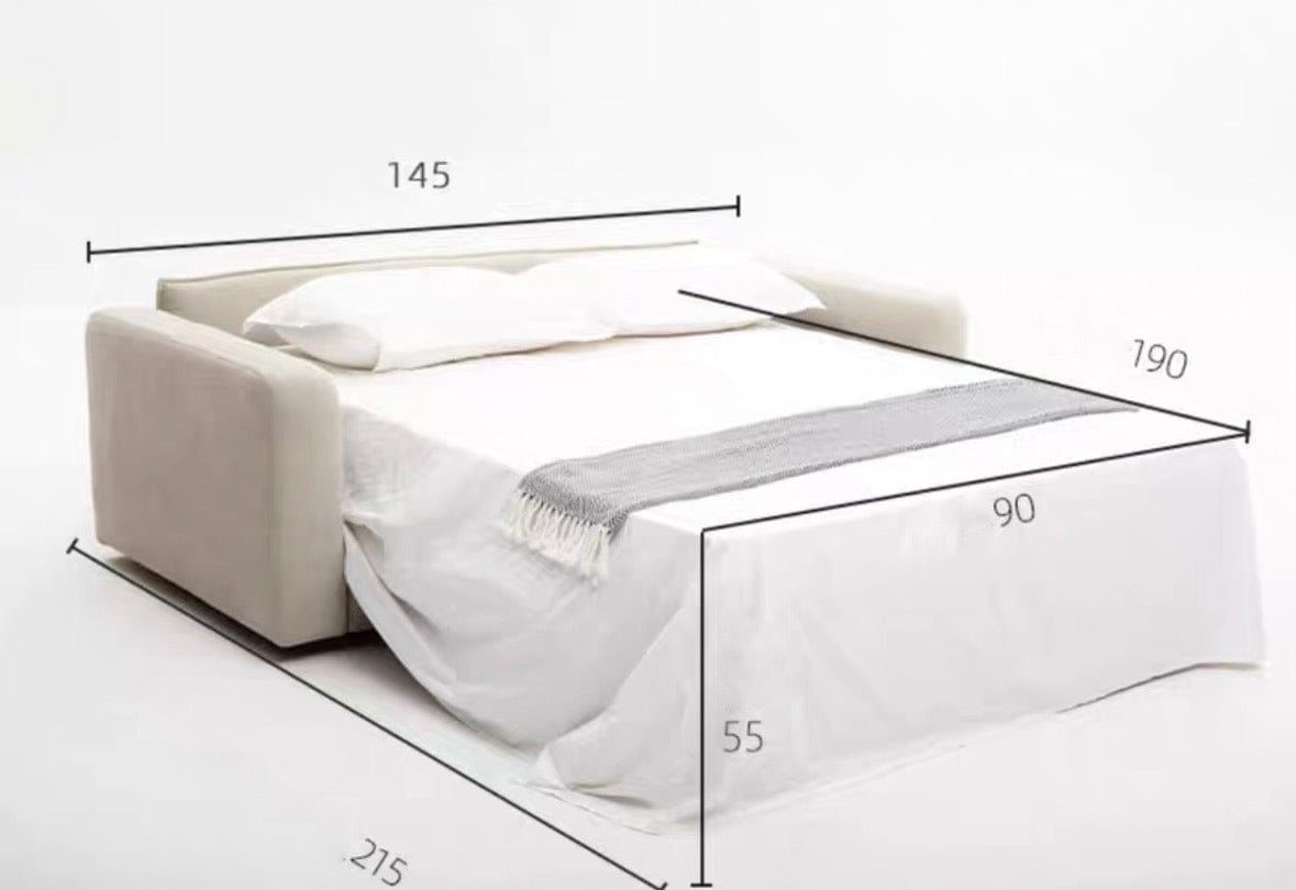 Home Atelier Pence Foldable Sofa Bed with Mattress