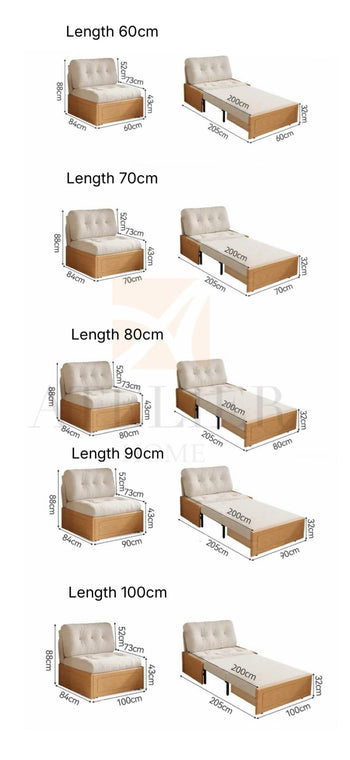 Home Atelier Perri Sofa Bed (Copy 8)