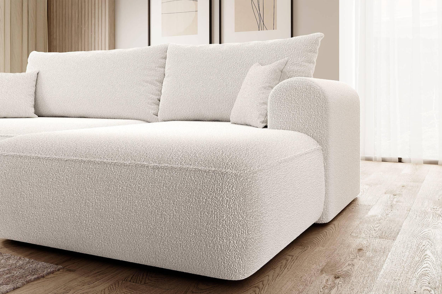Home Atelier Philipa Performance Boucle Sectional Sofa