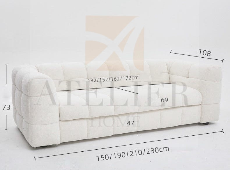 Home Atelier Pierre Foldable Sofa Bed with Mattress