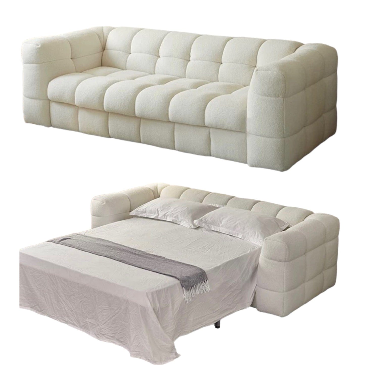 Home Atelier Pierre Foldable Sofa Bed with Mattress