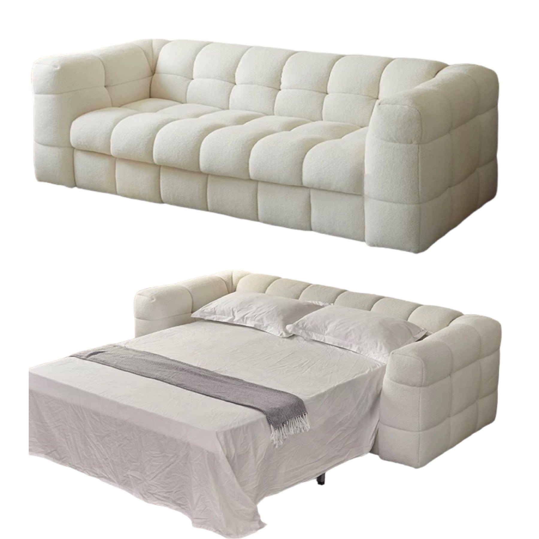 Home Atelier Pierre Foldable Sofa Bed with Mattress