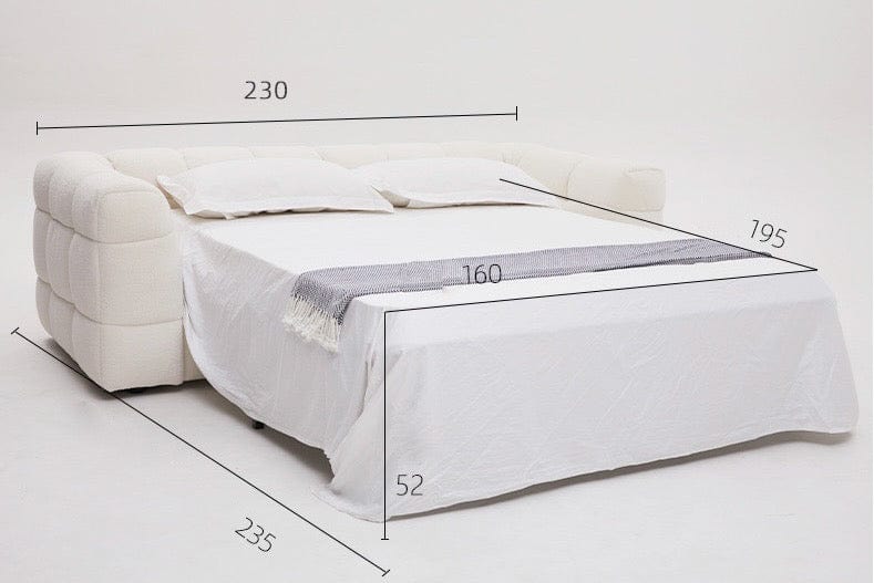 Home Atelier Pierre Foldable Sofa Bed with Mattress