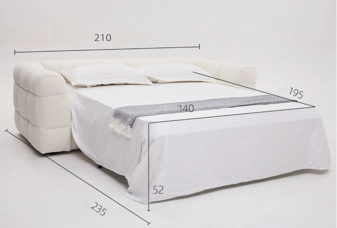 Home Atelier Pierre Foldable Sofa Bed with Mattress