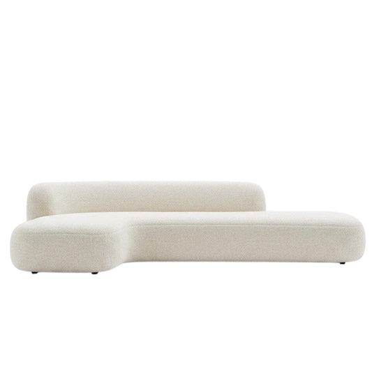 Home Atelier Pinnacle Performance Boucle Sectional Curve Sofa