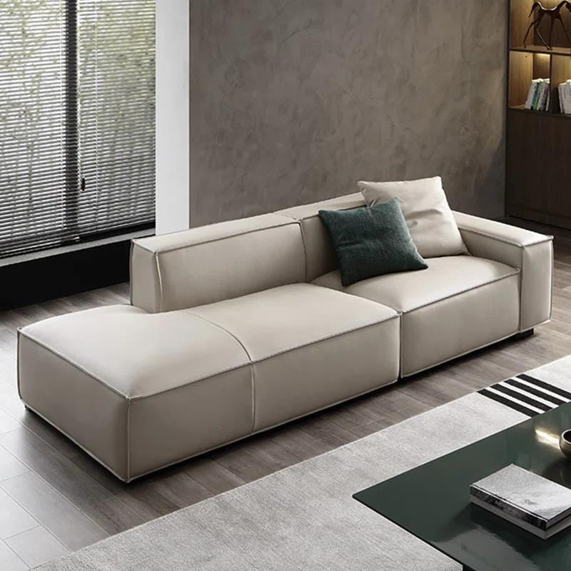 Home Atelier Pisca Scratch Resistant Leather Sofa