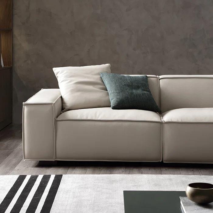 Home Atelier Pisca Scratch Resistant Leather Sofa