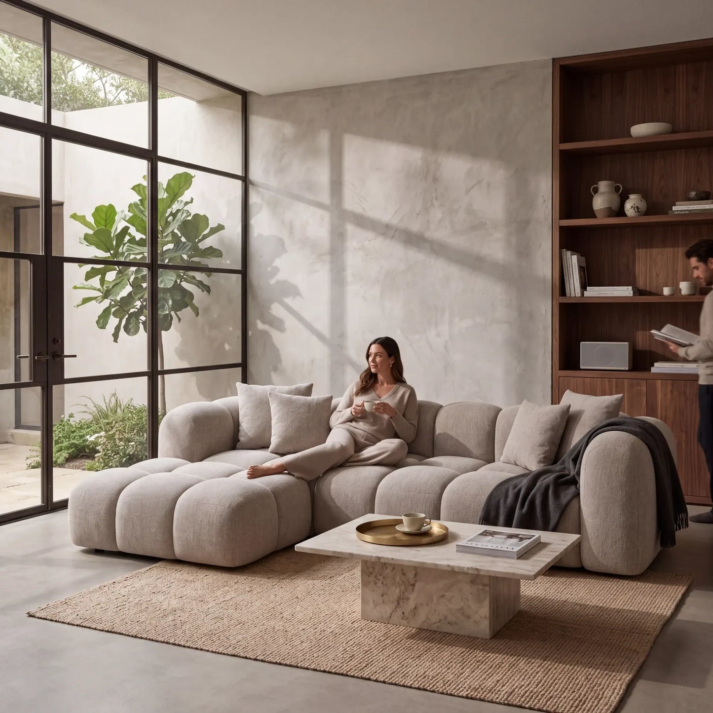 Home Atelier Polsen Sectional Sofa