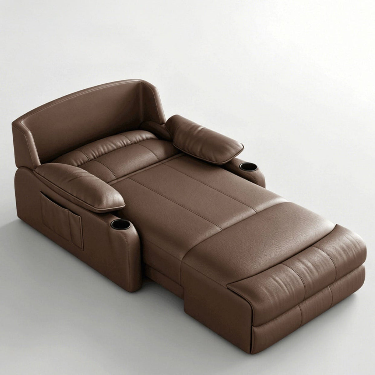 Home Atelier Powered Electric Sleeper Chair Bed Isabella Genuine Leather Electric Recliner Lounge Sofa Bed (Copy 2)