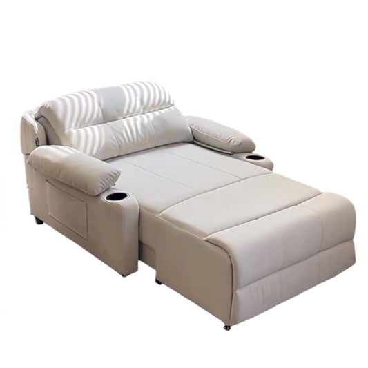 Home Atelier Powered Electric Sleeper Chair Bed Isabella Scratch Resistant Electric Recliner Lounge Sofa