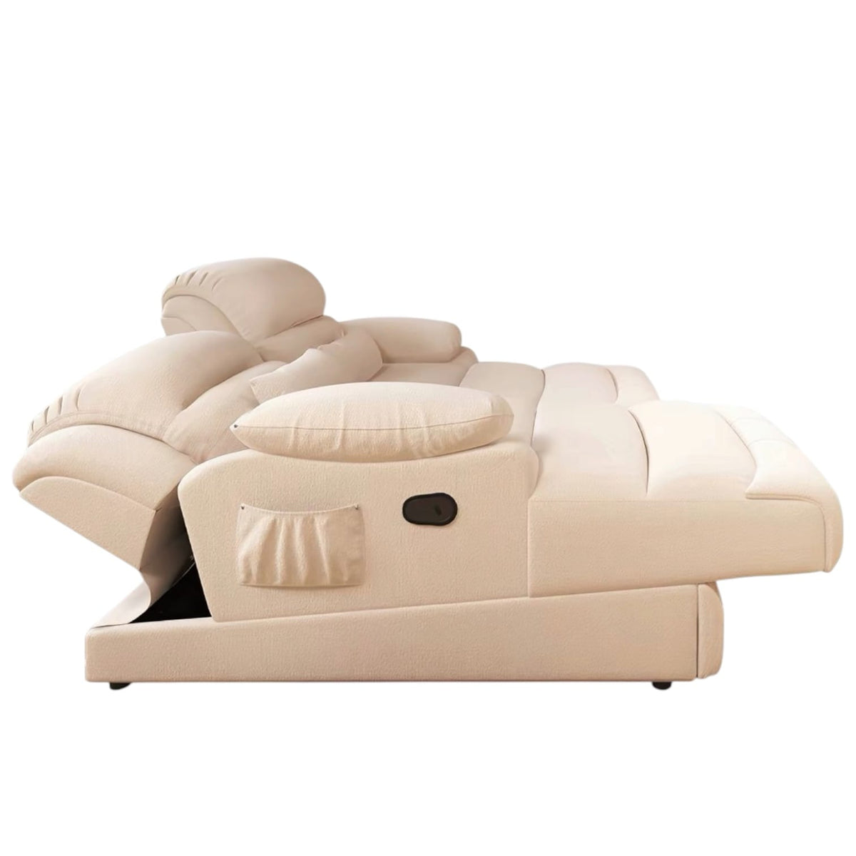Home Atelier Powered Electric Sleeper Chair Bed Rodeo Genuine Leather Electric Recliner Lounge Sofa Bed